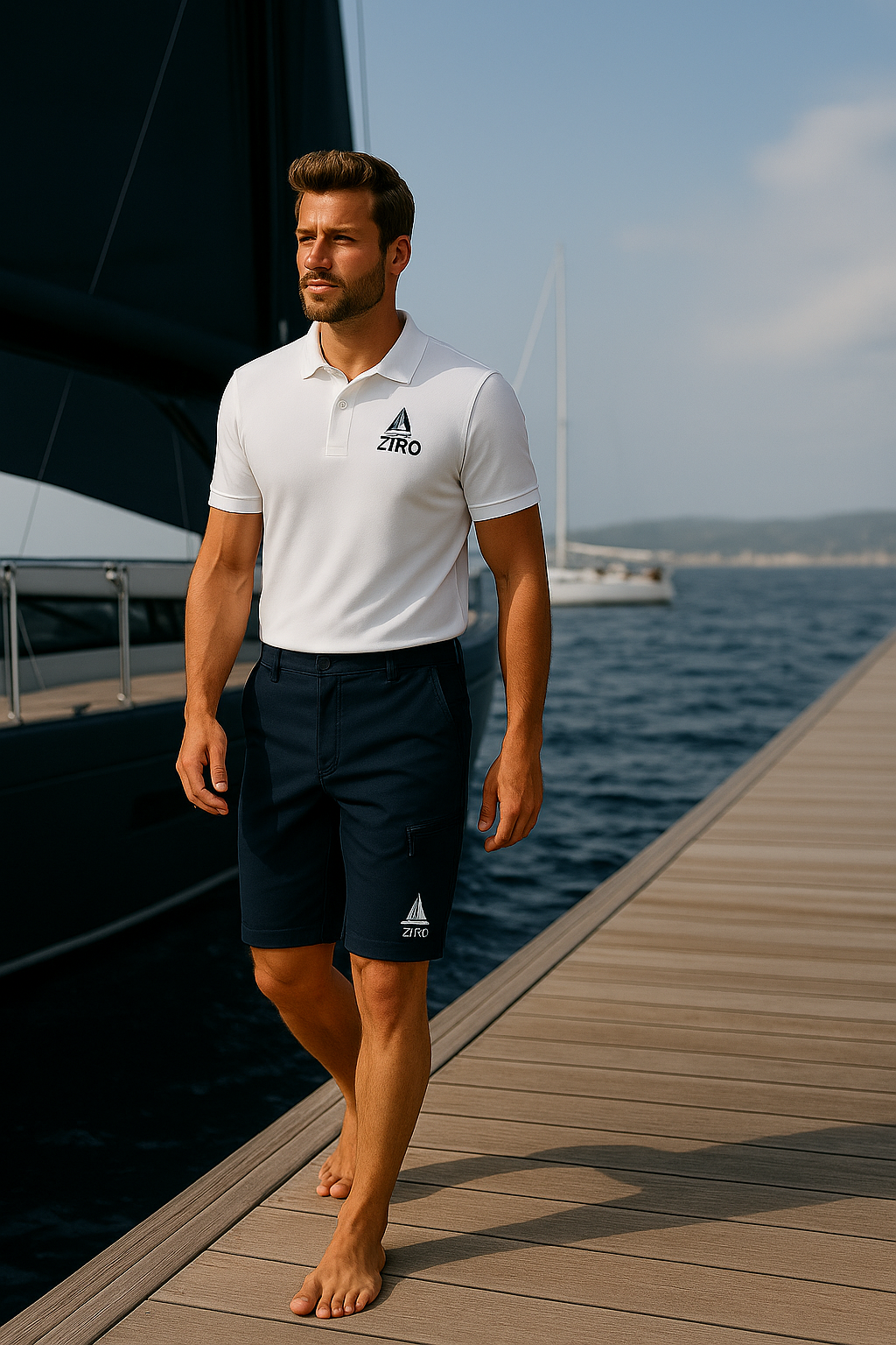 Z1RO Hochwertige Performance Herren Shorts – entwickelt für Stil & Funktionalität auf See und an Land.
